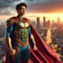 create cartoon characters and superhero for