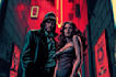 draw nsfw comic book cover mafia romance dark fantasy couple character gay lgbtq