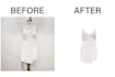 perform ghost mannequin symmetrical shaping image retouch