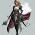 fantasy character art ,2d game character art in unique style