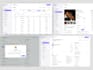 design modern dashboard UI UX, web app, admin panel, and saas UI in figma