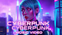 create hyper realistic cyberpunk ai music video