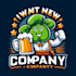 do crate pub mascot logo design with express delivery