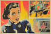 draw a retro vintage comic illustration