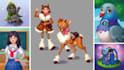 create high quality 2d illustrations in an art casual style for mobile games