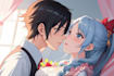 draw your couple character with anime style