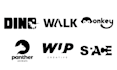 design creative negative space logo