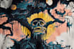 draw a custom dark surrealism for apparel