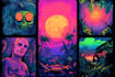 make trippy, psychedelic, surreal, illustrations designs