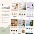 design responsive email newsletter template for mailchimp, klaviyo and shopify