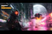 make environment, cyberpunk, concept art landscape design