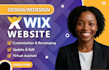 revamp wix website customize wix site edit wix website fix wix issues build wix