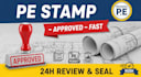review and seal, structural plans, licensed engineer, pe stamp washington dc
