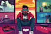 create a cartoon album cover artwork spotify single cover