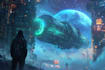 create a unique sci fi book cover