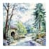 draw a watercolor landscape illustration