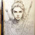 fantasy character sketch for you