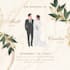 design a stunning wedding invitation digital, printable