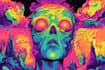 make trippy, psychedelic, surreal, illustrations designs