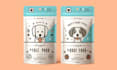 custom pet food packaging and label designs