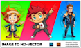 design custom 2d game characters, assets, and game art
