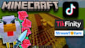 minecraft interactive with tiktok gift
