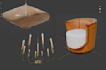 create blender 3d furniture models