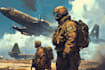 draw military themed illustrations