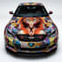 make a racing sport car wrap design