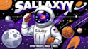 amazing professional galaxy mascot logo custom design