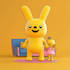 draw you as a yellow cartoon character