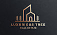 create construction, real estate, roofing logo