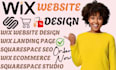 create beatify squarespace website design, wix website redesign, website seo