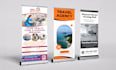 do roll up banner design, retractable pull up banner for you