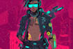 do a cyberpunk anime art