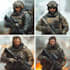draw tactical, warrior or military themed illustrations
