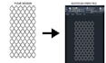 design complex cnc and laser cut panels in autocad