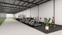 design your sport center and facilites, sport field, gym with 3d rendering