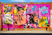 create graffiti pop art canvas designs and murals