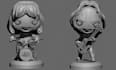 sculpt 3d character model 3d printing 3d chibi 3d statue 3d toy stl file figures