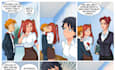 draw furry comic page, nsfw comic , comic illustration, sfw comic, graphic novel