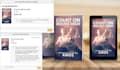 design and format amazon kdp book cover with spine and bleed