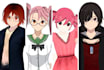 make a 3d vroid model for vtubers or vrchat