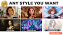 create stunning ai generated images and ai animations