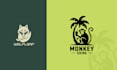 create unique minimalist logo design with copyright