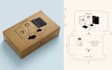 design minimalist packaging and create simple labels