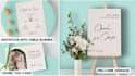 create full wedding stationery and videos