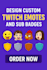 design twitch emotes with creativity