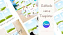design editable canva template posts