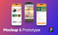 create a quick mobile app redesign with figma